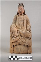 藏品(木雕觀世音菩薩像)的圖片