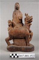 藏品(木雕觀世音菩薩像)的圖片