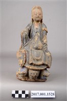 藏品(木雕觀世音菩薩像)的圖片