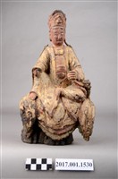 藏品(木雕觀世音菩薩像)的圖片