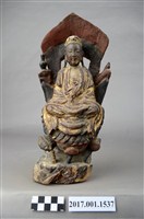 藏品(木雕觀世音菩薩像)的圖片