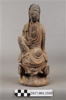 藏品(木雕觀世音菩薩像)的圖片