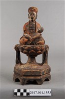 藏品(木雕觀世音菩薩像)的圖片