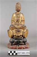 藏品(木雕觀世音菩薩像)的圖片