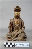 藏品(木雕觀世音菩薩像)的圖片