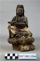 藏品(木雕觀世音菩薩像)的圖片