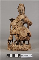 藏品(木雕觀世音菩薩像)的圖片