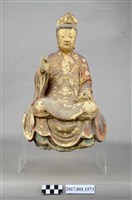 藏品(木雕觀世音菩薩像)的圖片