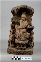 藏品(木雕觀世音菩薩像)的圖片