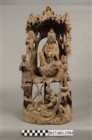 藏品(木雕觀世音菩薩像)的圖片