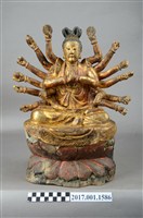 藏品(木雕準提觀世音菩薩像)的圖片