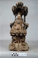 藏品(木雕觀世音菩薩像)的圖片