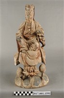 藏品(木雕觀世音菩薩像)的圖片