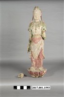 藏品(泥塑觀世音菩薩像)的圖片