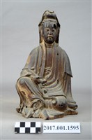 藏品(木雕觀世音菩薩像)的圖片