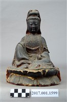 藏品(木雕觀世音菩薩像)的圖片