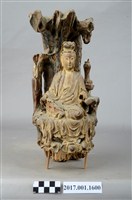 藏品(木雕觀世音菩薩像)的圖片