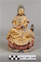 藏品(泥塑觀世音菩薩像)的圖片