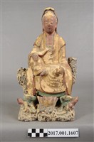 藏品(泥塑觀世音菩薩像)的圖片