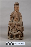 藏品(木雕觀世音菩薩像)的圖片