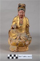 藏品(木雕觀世音菩薩像)的圖片