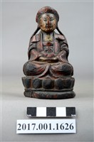 藏品(木雕觀世音菩薩像)的圖片