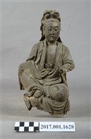 藏品(木雕觀世音菩薩像)的圖片