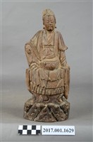 藏品(木雕觀世音菩薩像)的圖片