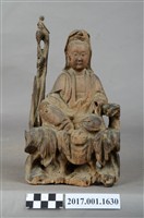 藏品(木雕觀世音菩薩像)的圖片