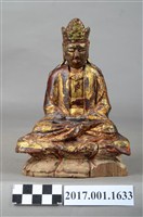 藏品(木雕觀世音菩薩像)的圖片