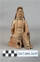 藏品(木雕觀世音菩薩像)的圖片