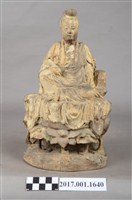 藏品(木雕觀世音菩薩像)的圖片