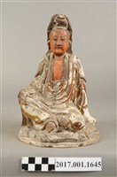 藏品(木雕觀世音菩薩像)的圖片