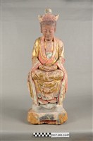 藏品(木雕觀世音菩薩像)的圖片