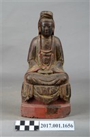 藏品(木雕觀世音菩薩像)的圖片