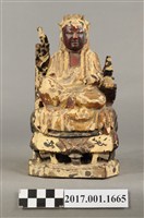 藏品(木雕觀世音菩薩像)的圖片