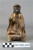 藏品(木雕觀世音菩薩像)的圖片