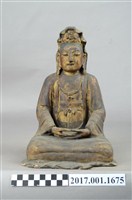 藏品(木雕觀世音菩薩像)的圖片