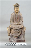 藏品(木雕觀世音菩薩像)的圖片