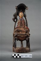 藏品(木雕觀世音菩薩像)的圖片