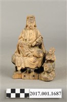 藏品(木雕觀世音菩薩像)的圖片