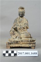 藏品(木雕觀世音菩薩像)的圖片