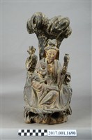 藏品(木雕觀世音菩薩像)的圖片