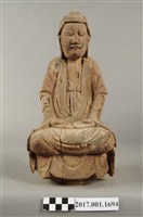 藏品(木雕觀世音菩薩像)的圖片