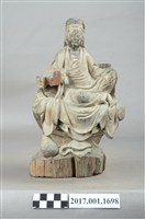 藏品(木雕觀世音菩薩像)的圖片