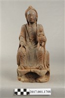 藏品(木雕觀世音菩薩像)的圖片