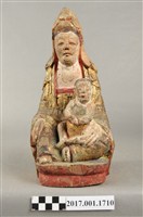 藏品(木雕觀世音菩薩像)的圖片