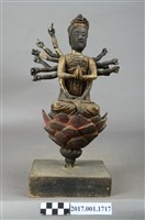 藏品(木雕準提觀世音菩薩像)的圖片