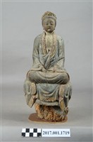 藏品(木雕觀世音菩薩像)的圖片