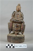 藏品(木雕觀世音菩薩像)的圖片